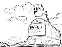 Diesel 10 coloring pages | Coloring pages with Diesel 10 ...