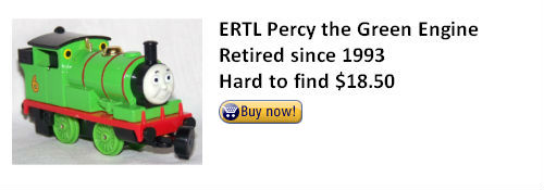 Percy the green engine by ERTL