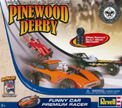 Revell Pinewood Derby Funny Car Premium Racer Kit