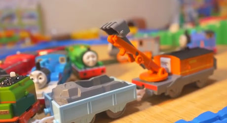 TOMY Marion with coal car 