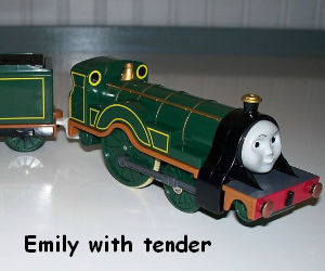 Emily with tender