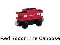 Red Sodor Line Caboose recall