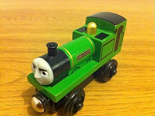 Thomas Wooden Railway - Smudger is Engine 