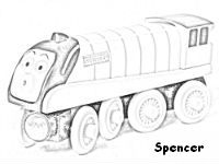 Spencer coloring page