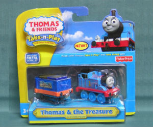 Fisher-Price Take-n-Play Thomas & the Treasure engine