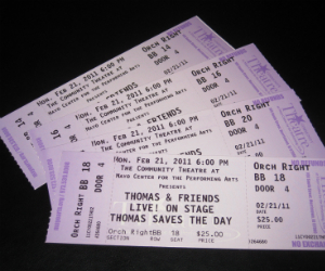 Tickets for Thomas Live On Stage