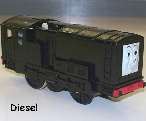 Trackmaster Diesel battery operated train