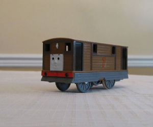 Trackmaster Toby battery operated train