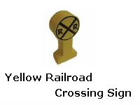 Yellow Railroad Crossing Sign recall