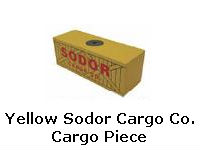 Yellow Sodor Cargo Co. Cargo Piece